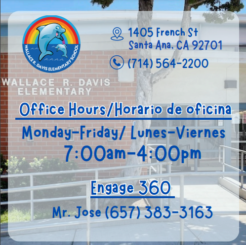 Davis Office Hours and Engage 360